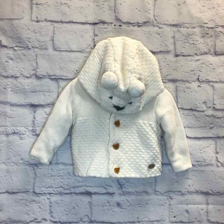 Rock a Bye Baby White Size 6-12 months Boys Sweater