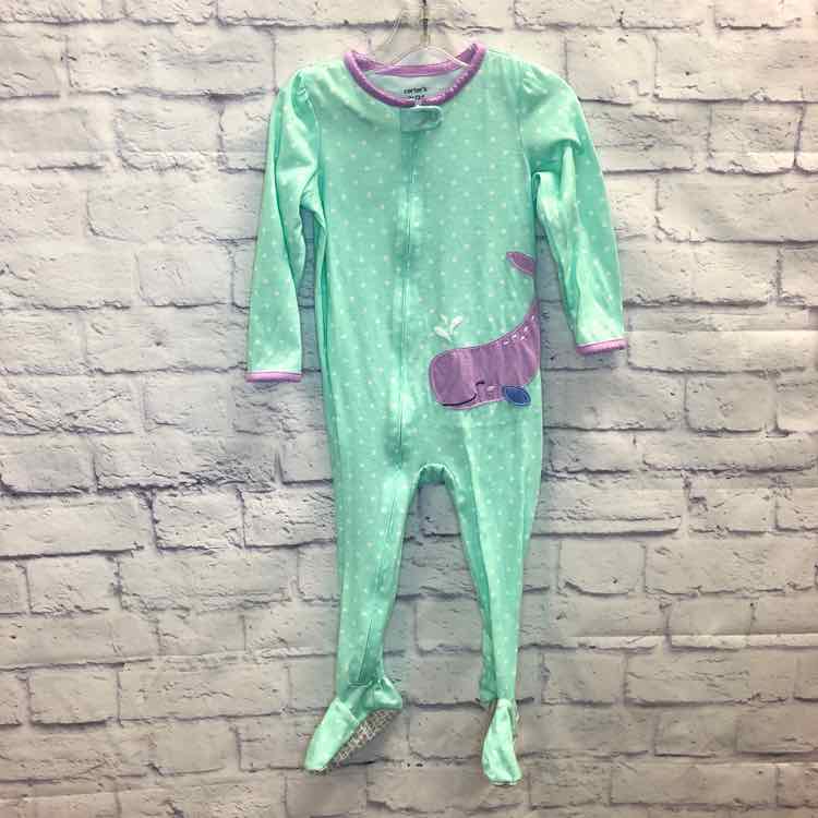 Carters Green Size 2T Girls Sleeper