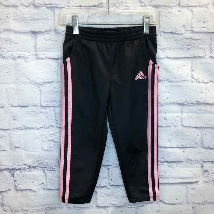 Adidas Black Size 4T Girls Athletic Pants