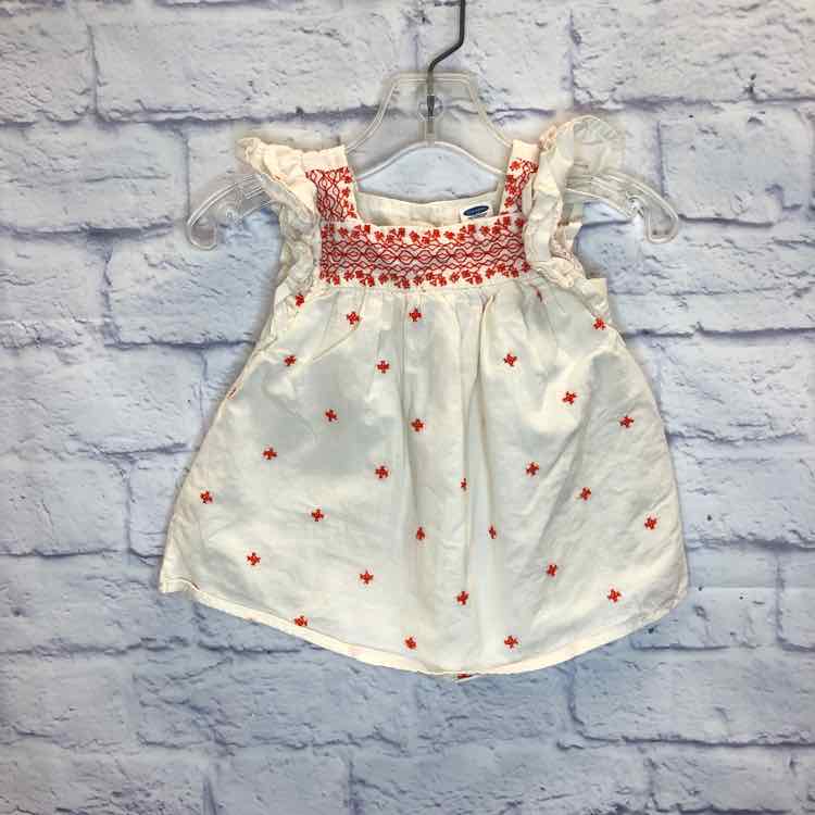 Old Navy White Size 0-3 Months Girls Dress