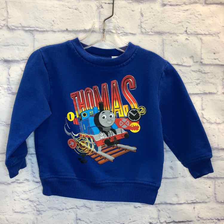 Thomas & Friends Blue Size 24 Months Boys Sweatshirts/Hoodie