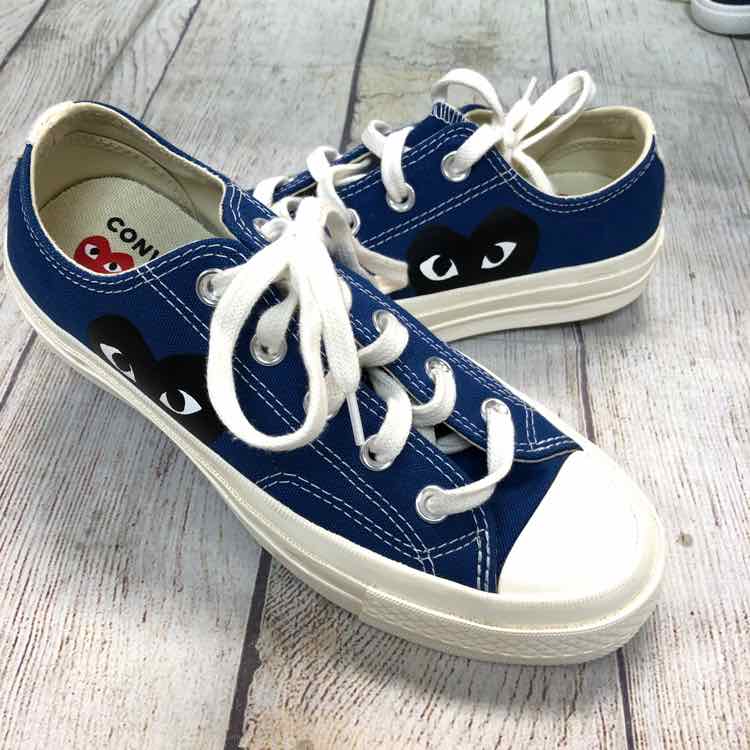 Converse PLAY x Comme des Garcons Blue Size 5.5 NEW!
