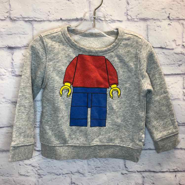 Gap Gray Size 2T Boys Sweatshirts/Hoodie