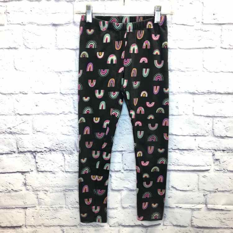 Cat & Jack Gray Size 7 Girls Leggings