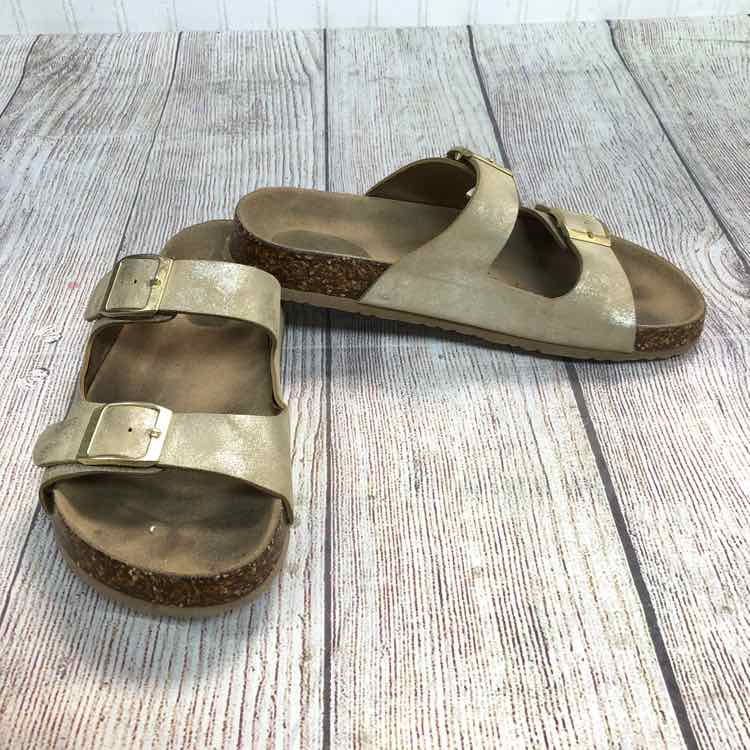 SO Gold Size 3 Girls Sandals