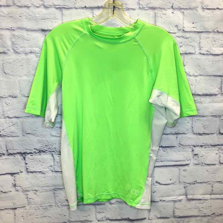 OP Green Size 18 Boys Rashguard