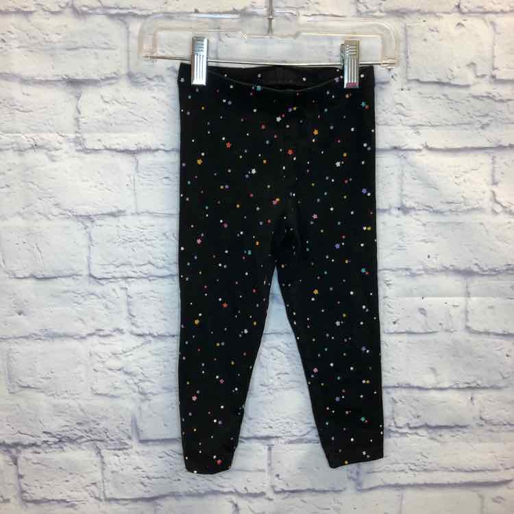 Cat & Jack Black Size 2T Girls Leggings