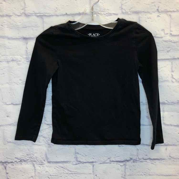 Childrens Place Black Size 5 Girls Long Sleeve Shirt