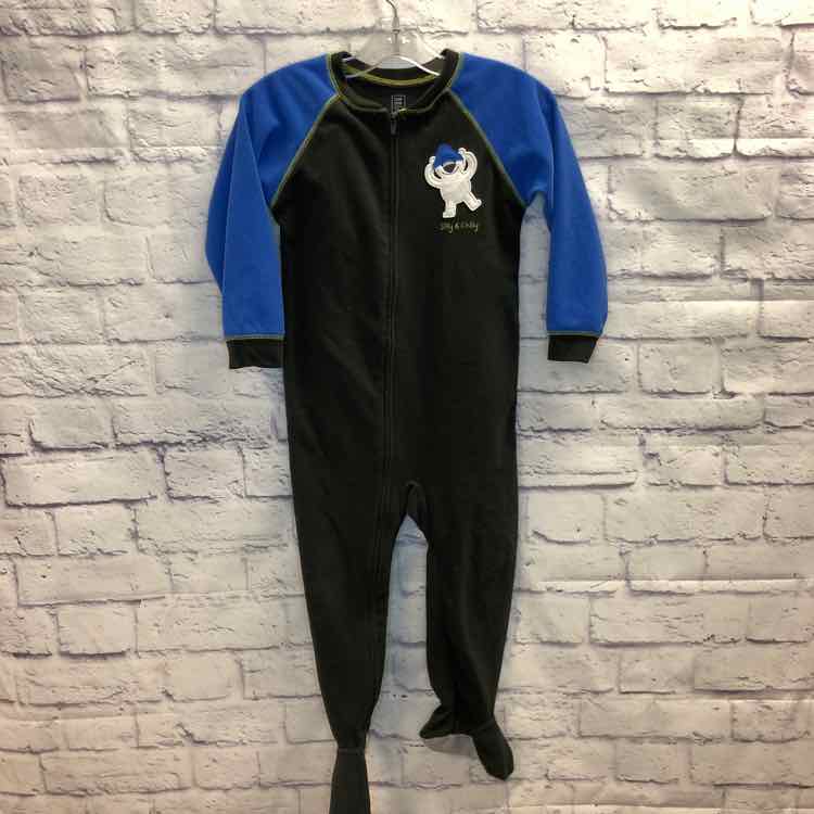 Just One You Gray Size 4T Boys Sleeper