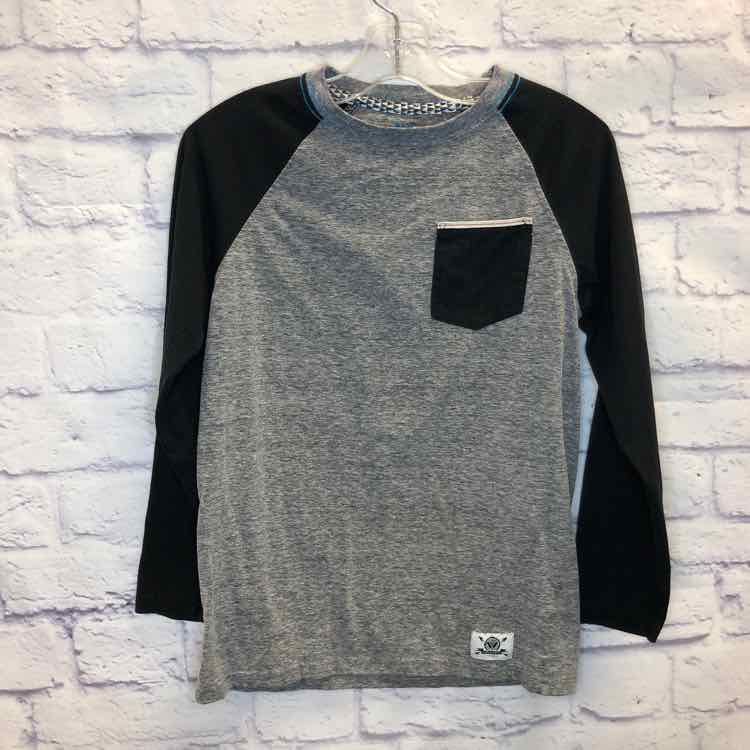 Shaun White Gray Size 8 Boys Long Sleeve Shirt