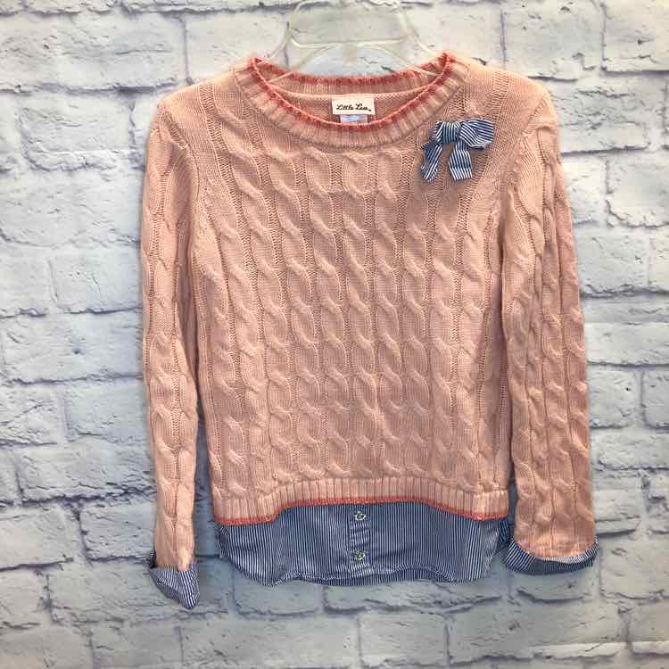 Little Lass Pink Size 7 Girls Sweater