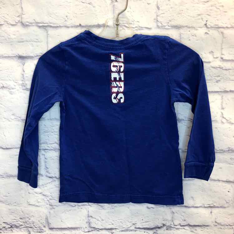 76ers Blue Size 4T Boys Long Sleeve Shirt