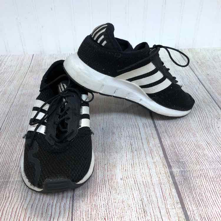 Adidas Black & White Size 12 Boys Sneakers