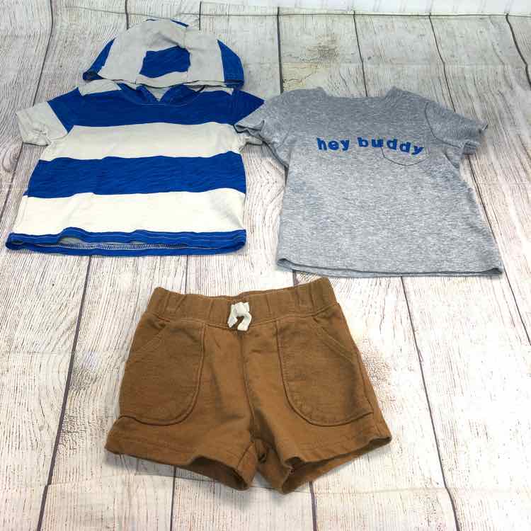 Carters Gray Size 6 Months Boys 3 Piece Outfit