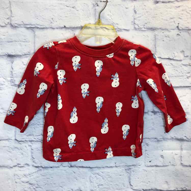 Hanna Andersson Red Size 12-18 months Boys Long Sleeve Shirt