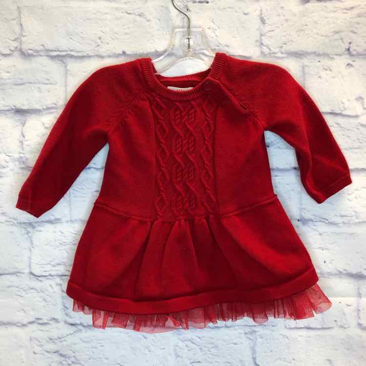 Cat & Jack Red Size 0-3 Months Girls Dress