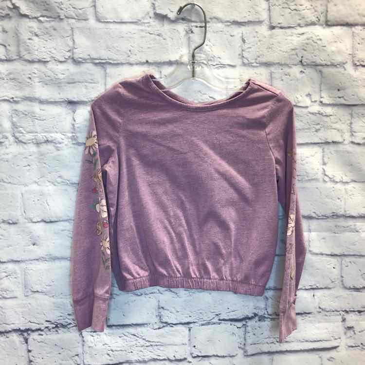 Oshkosh Purple Size 7 Girls Long Sleeve Shirt