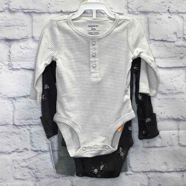 Carters Gray Size 3 Months Boys 3 Piece Outfit