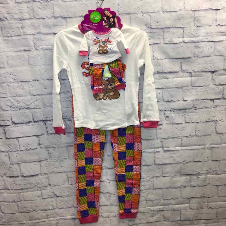 Dollie & Me White Size 14 Girls Pajamas