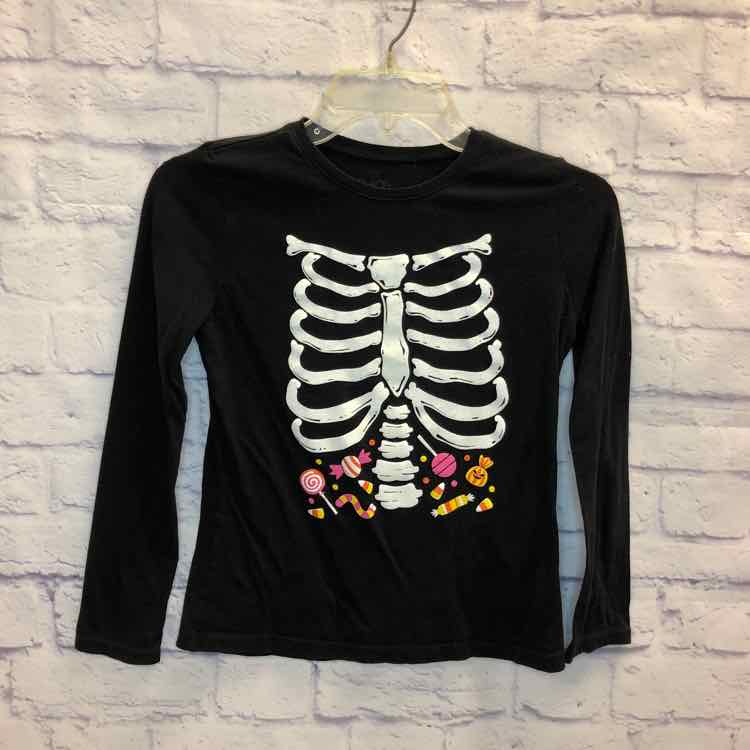 Childrens Place Black Size 10 Girls Long Sleeve Shirt