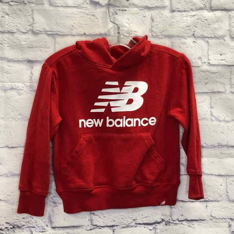 New Balance Red Size 4T Boys Sweatshirts/Hoodie