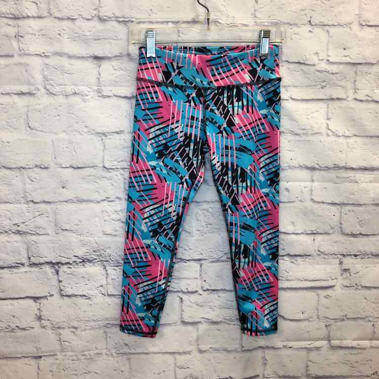 Athletic Works Blue Size 6 Girls Leggings