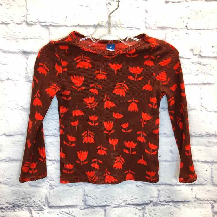 Old Navy Orange Size 4T Girls Long Sleeve Shirt