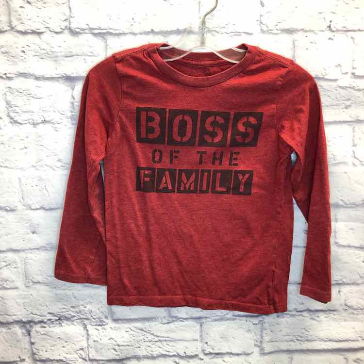 Childrens Place Red Size 5 Boys Long Sleeve Shirt
