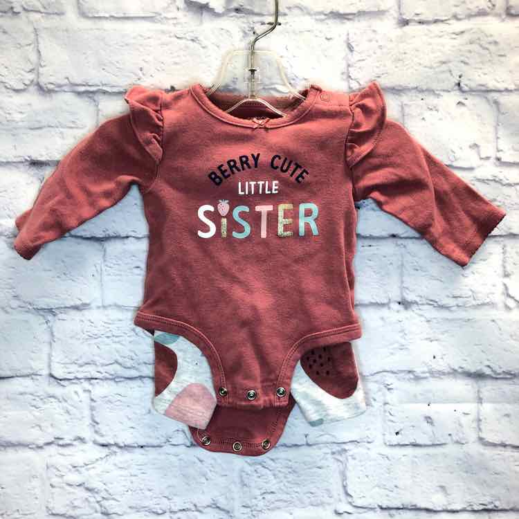 Carters Pink Size 3 Months Girls 2 Piece Outfit