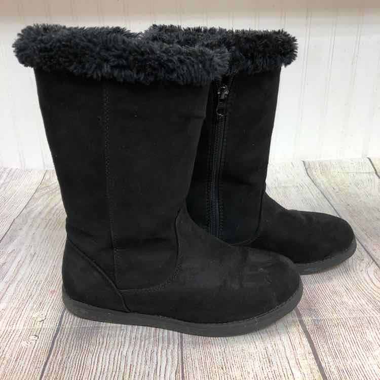 Cat & Jack Black Size 3 Girls Boots