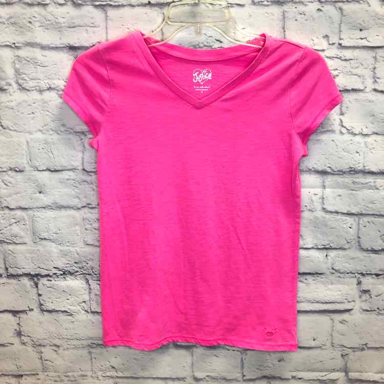 Justice Pink Size 12 Girls Short Sleeve Shirt