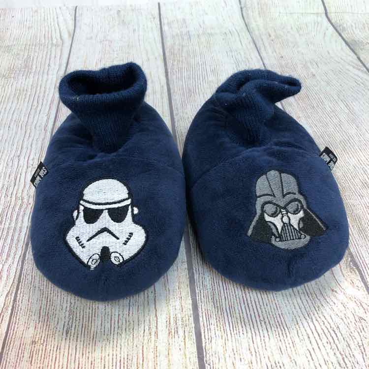 Star Wars Navy Size 7 Boys Slippers