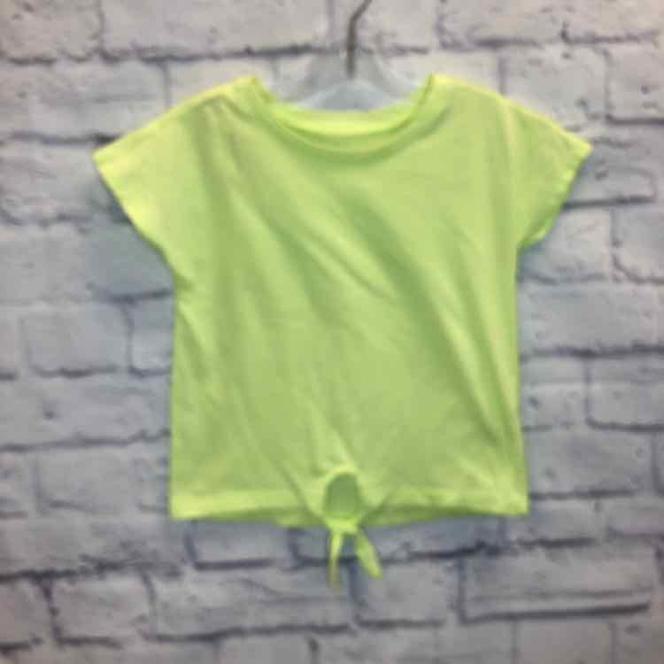 Childrens Place Green Size 5 Girls Short Sleeve Shirt