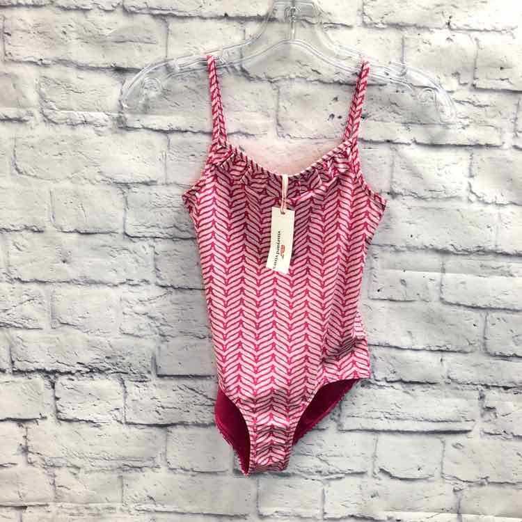 Vineyard Vines Island Whale Tale Pink Size 10 Girls Swimsuit - Brand NEW!
