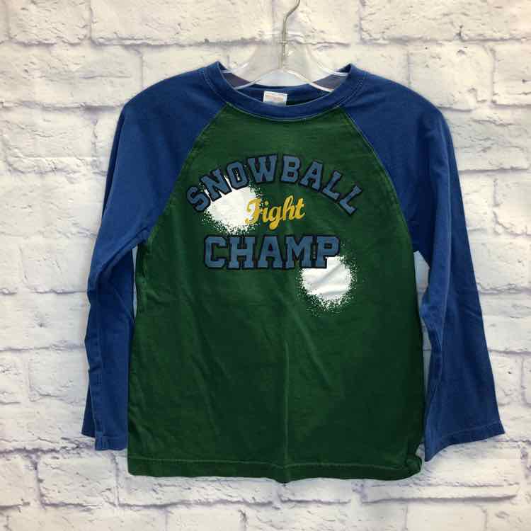 Gymboree Green Size 7 Boys Long Sleeve Shirt