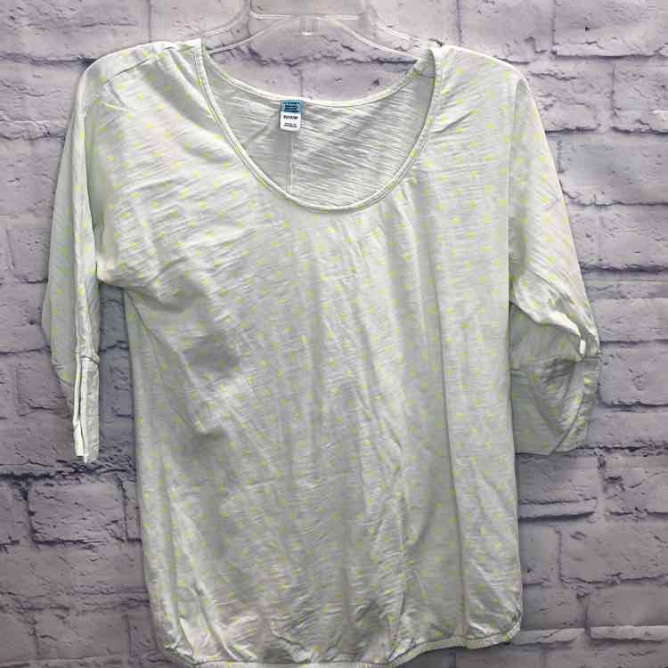 Old Navy Polka Dot Size XS Maternity 3/4 Slv Top