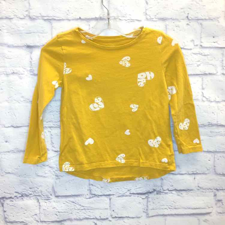 Old Navy Mustard Size 5 Girls Long Sleeve Shirt