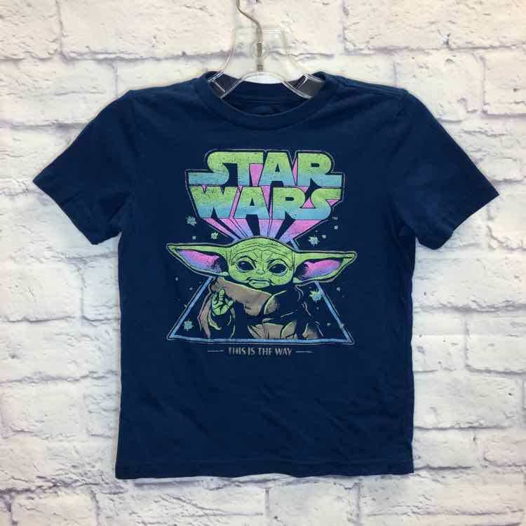 Star Wars Blue Size 4T Boys Short Sleeve Shirt