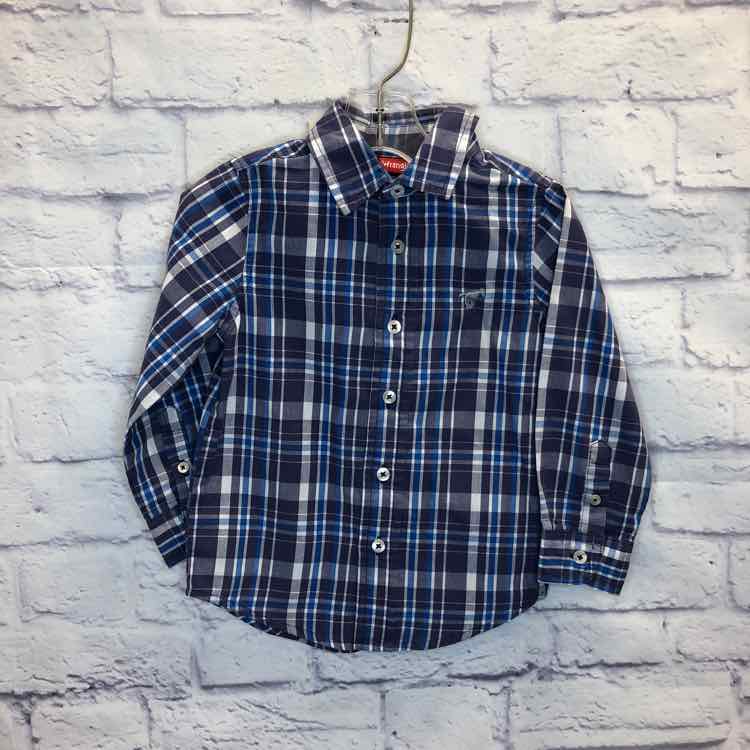 Wrangler Plaid Size 2T Boy Polo or Button Down