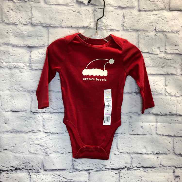 Jumping Beans Red Size 9 Months Boys Bodysuit