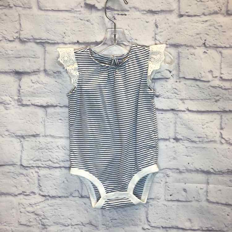 Oshkosh Stripe Size 6 Months Girls Bodysuit