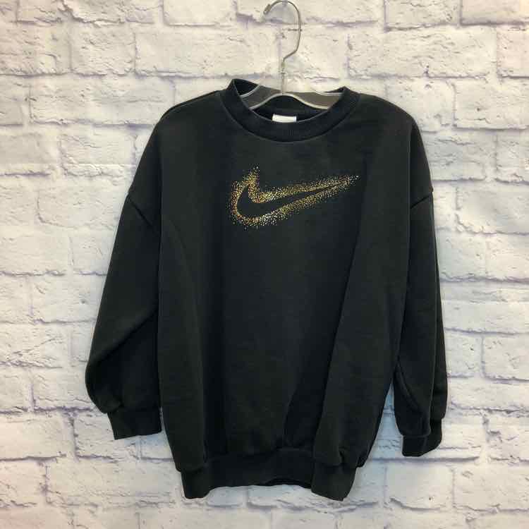 Nike Black Size 8 Girls Sweatshirt/Hoodie