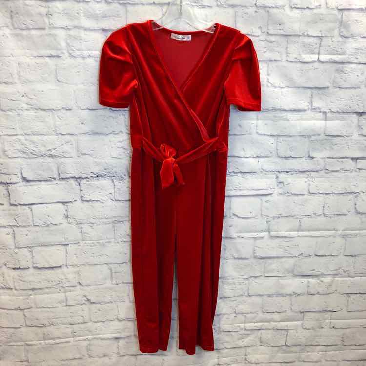 Orchid Lane Red Size 12 Girls Jumpsuit