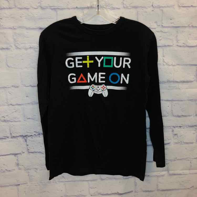 Childrens Place Black Size 16 Boys Long Sleeve Shirt