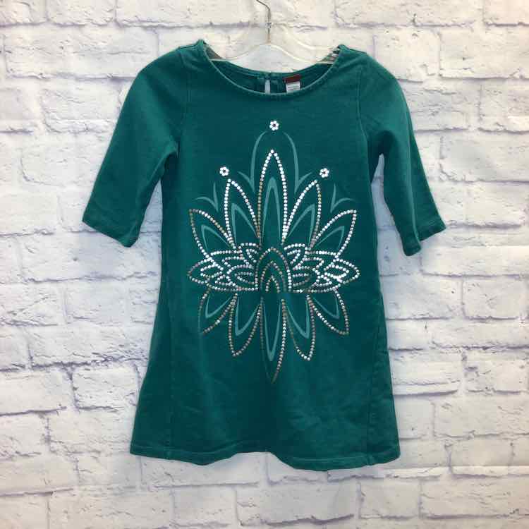 Tea Green Size 6 Girls Dress