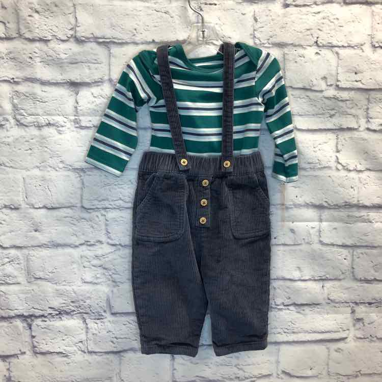 Cat & Jack Stripe Size 3-6 Months Boys 2 Piece Outfit