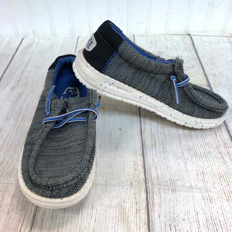 Hey Dude Gray Size 13 Boys Casual Shoes