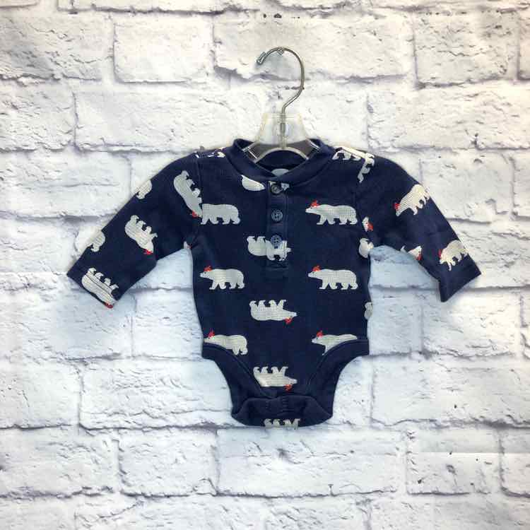 Old Navy Navy Size 0-3 Months Boys Bodysuit