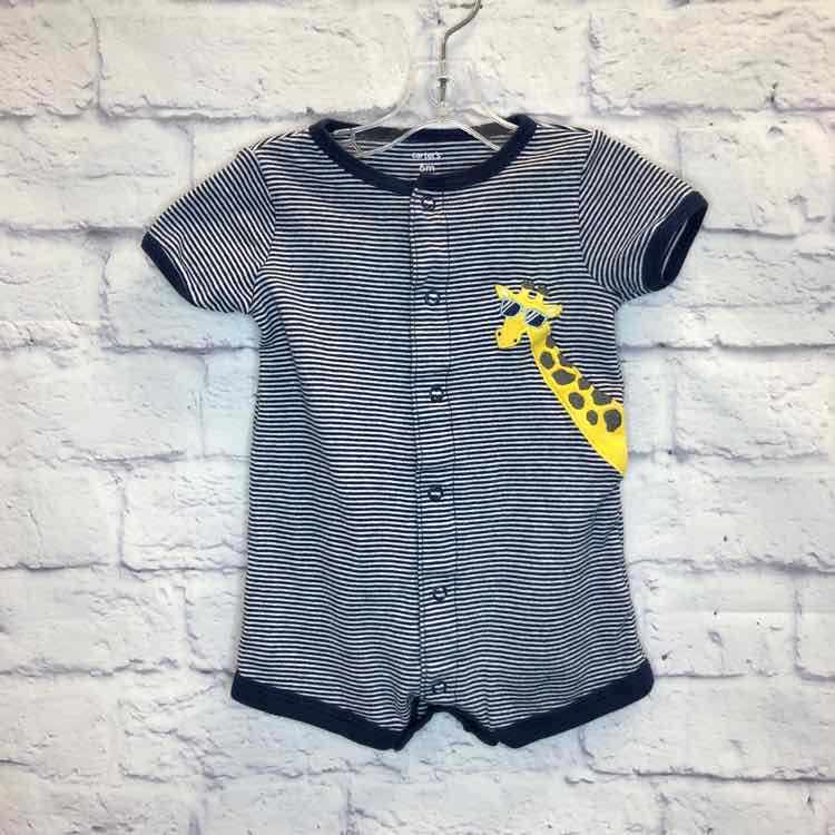 Carters Navy Size 6 Months Boys One Piece