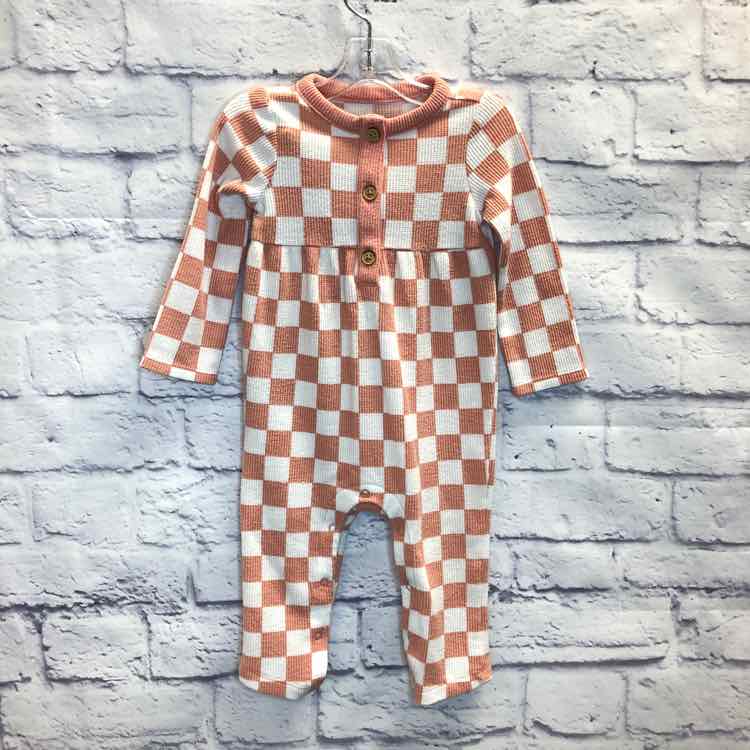 Cat & Jack Pink Size 6-9 Months Girls Romper
